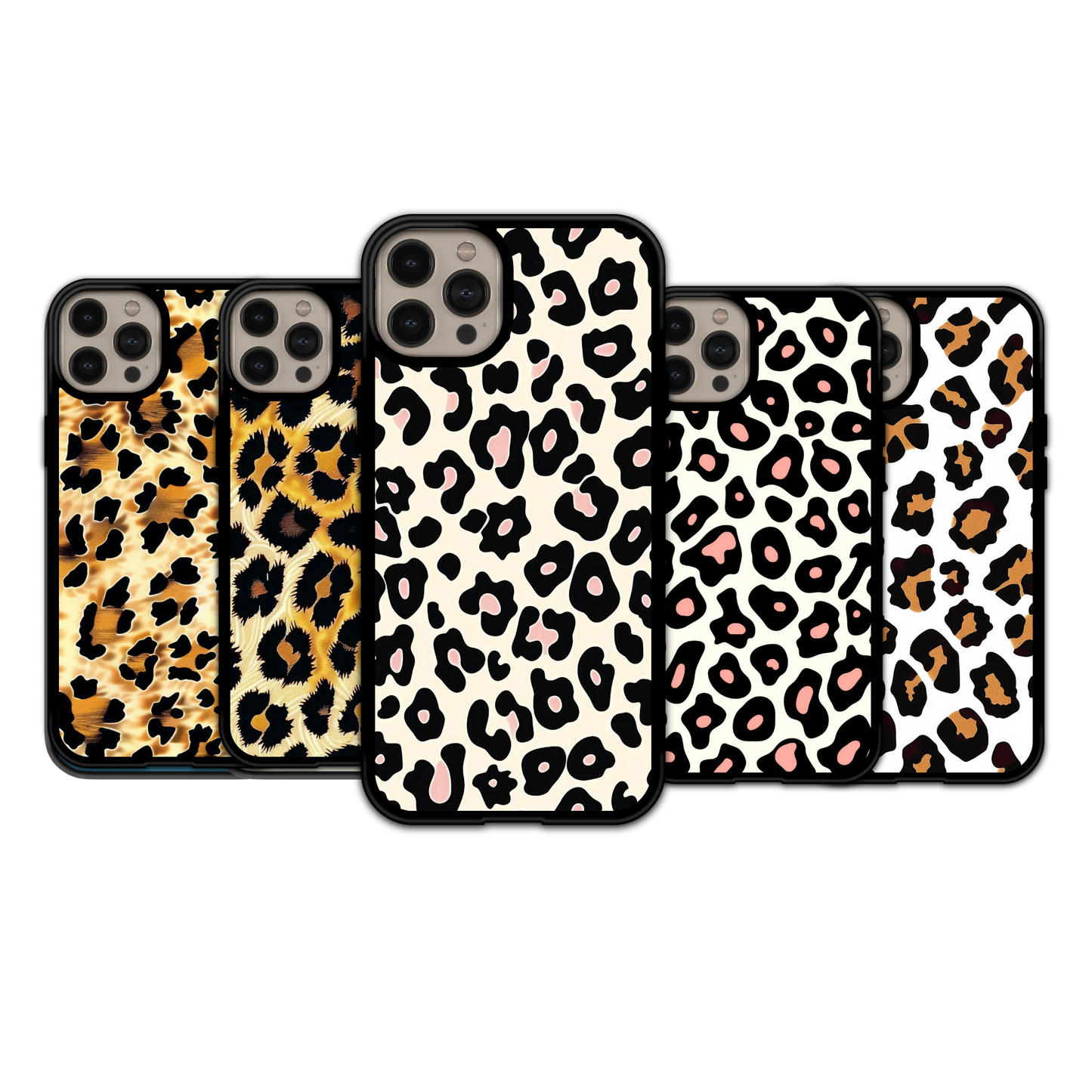 Pink & Cream Leopard | iPhone | Samsung | Huawei | Google Pixel | Xiaomi
