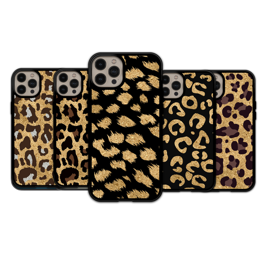 Golden Glam Leopard | iPhone | Samsung | Huawei | Google Pixel | Xiaomi