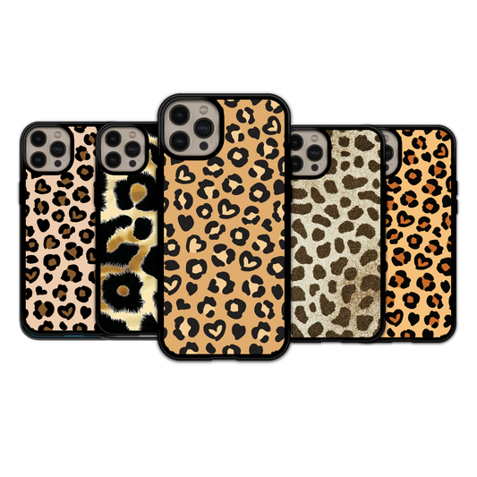 Heart Leopard & Cheetah | iPhone | Samsung | Huawei | Google Pixel | Xiaomi