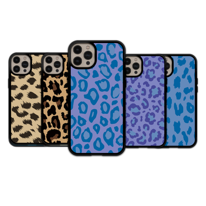 Electric Blue Leopard | iPhone | Samsung | Huawei | Google Pixel | Xiaomi