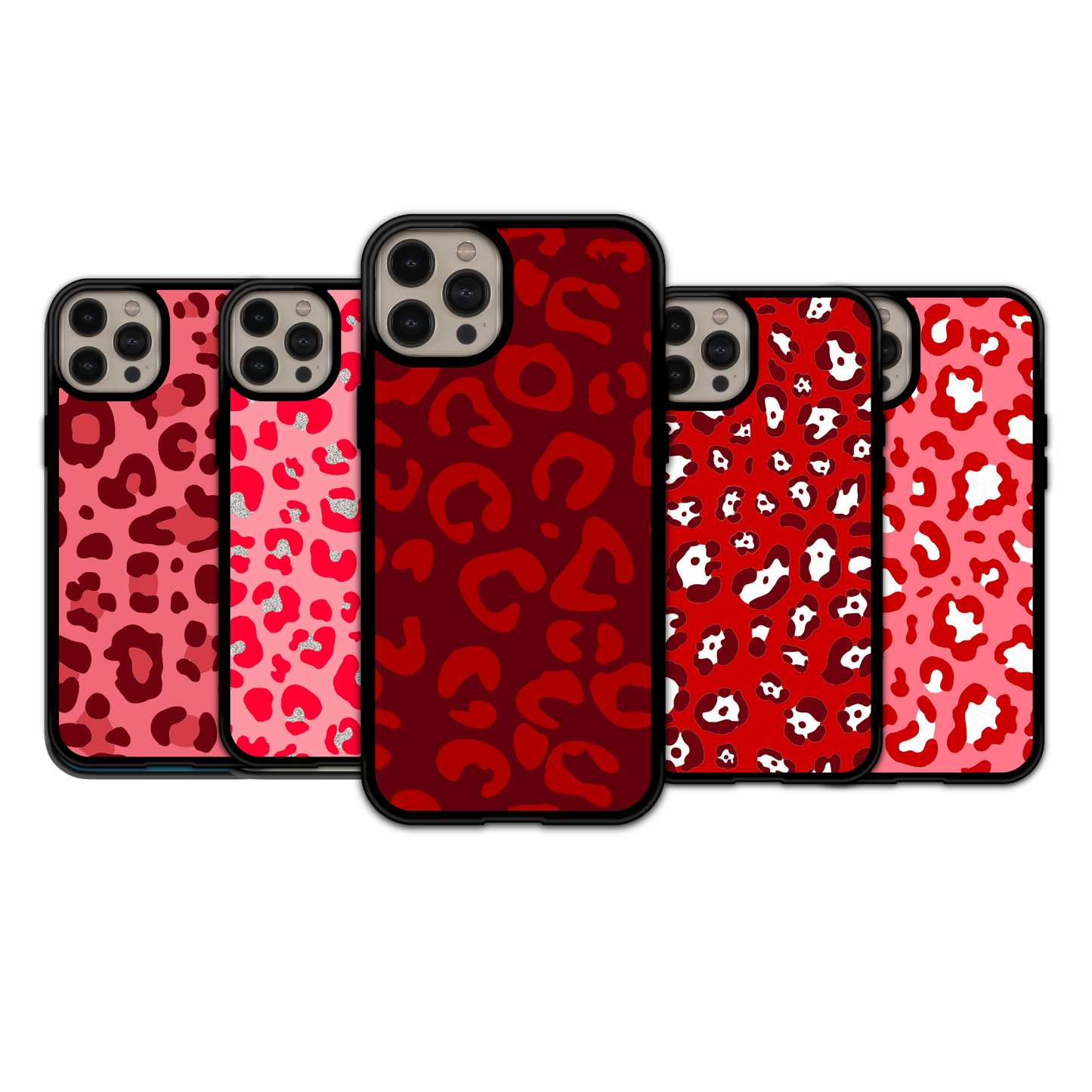 Deep Red Leopard | iPhone | Samsung | Huawei | Google Pixel | Xiaomi