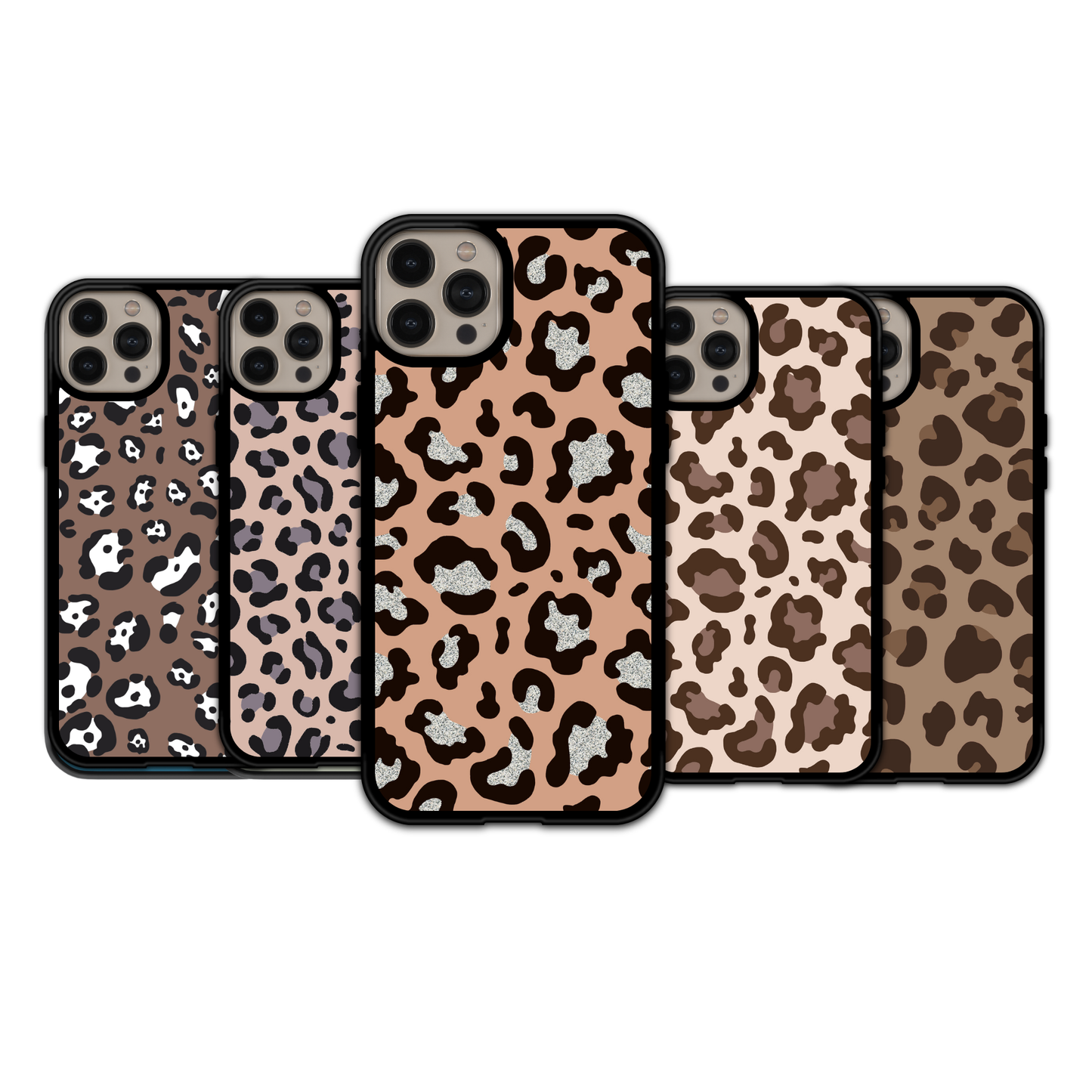 Blush & Glitter Leopard | iPhone | Samsung | Huawei | Google Pixel | Xiaomi