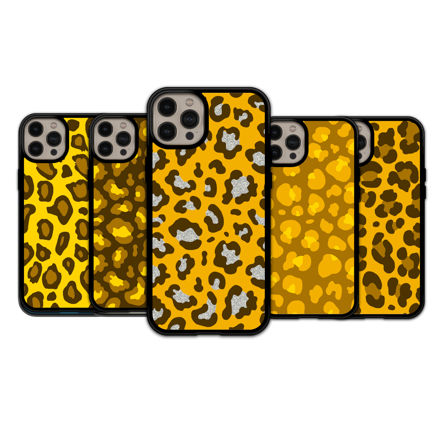 Glitter Leopard | iPhone | Samsung | Huawei | Google Pixel | Xiaomi
