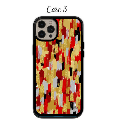 Abstract Brushstroke Glitter | iPhone | Samsung | Huawei | Google Pixel | Xiaomi