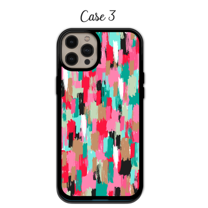 Pink Abstract Brushstroke | iPhone | Samsung | Huawei | Google Pixel | Xiaomi
