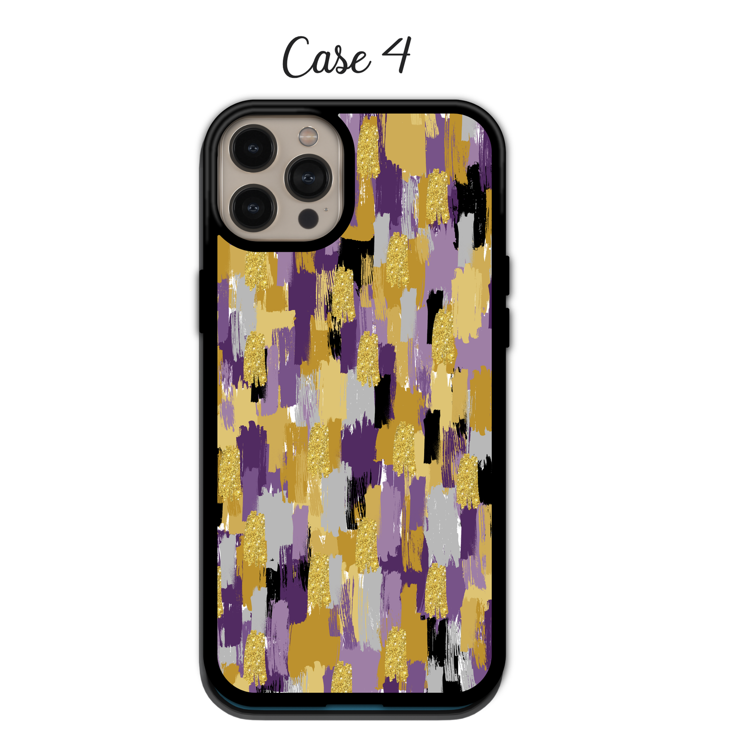 Abstract Brushstroke Glitter | iPhone | Samsung | Huawei | Google Pixel | Xiaomi