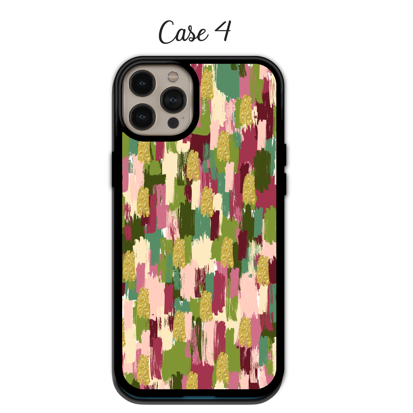 Coral & Mint Brushstroke | iPhone | Samsung | Huawei | Google Pixel | Xiaomi