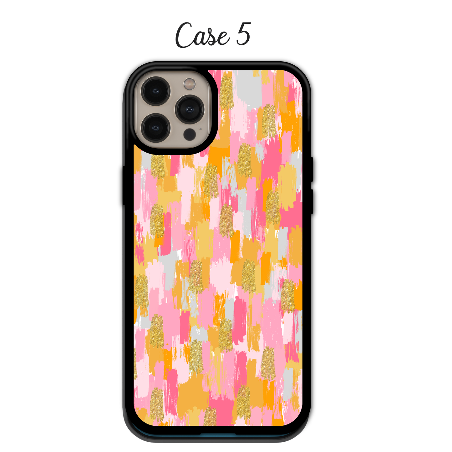 Abstract Brushstroke Glitter | iPhone | Samsung | Huawei | Google Pixel | Xiaomi
