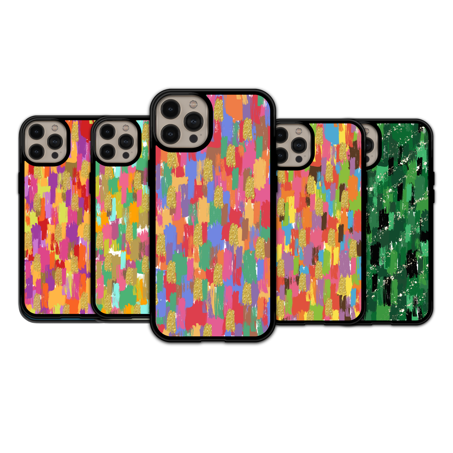 Multicolor Festival Brushstroke | iPhone | Samsung | Huawei | Google Pixel | Xiaomi