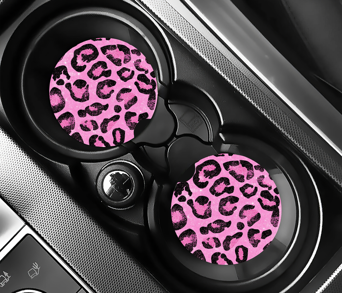 Wild Edition ( (2-pack) Bilunderlägg för mugghållare
