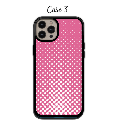 Pink Geometric Patterns - iPhone,Samsung,Huawei,Google Pixel, Xiaomi