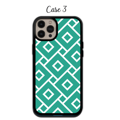 Teal Mosaik - iPhone,Samsung,Huawei,Google Pixel, Xiaomi