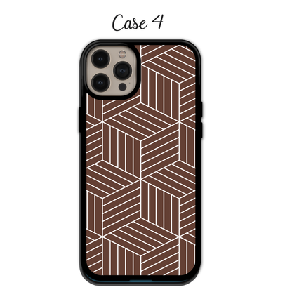 Earthy Tones Geometric - iPhone,Samsung,Huawei,Google Pixel, Xiaomi