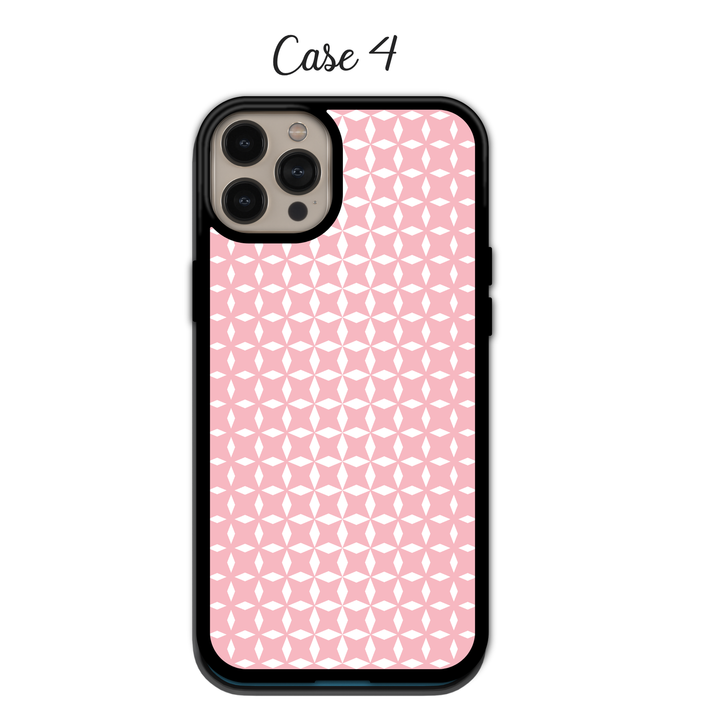 Pink Geometric Patterns - iPhone,Samsung,Huawei,Google Pixel, Xiaomi