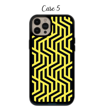 Geometric Yellow - iPhone,Samsung,Huawei,Google Pixel, Xiaomi