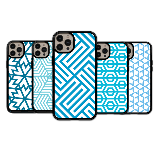 Cyber Maze Geometric | iPhone | Samsung | Huawei | Google Pixel | Xiaomi