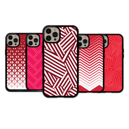 Red Graphic Line - iPhone,Samsung,Huawei,Google Pixel, Xiaomi