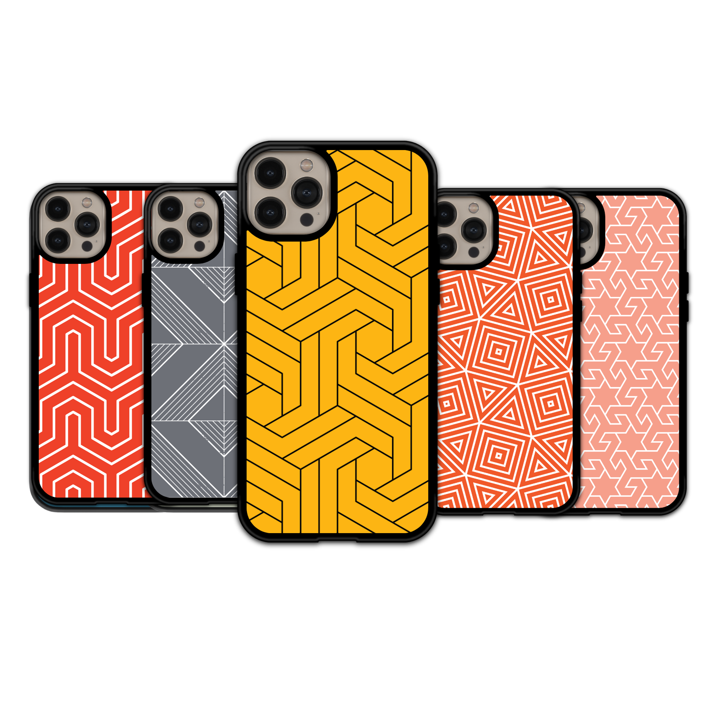 Vibrant Geometric - iPhone,Samsung,Huawei,Google Pixel, Xiaomi