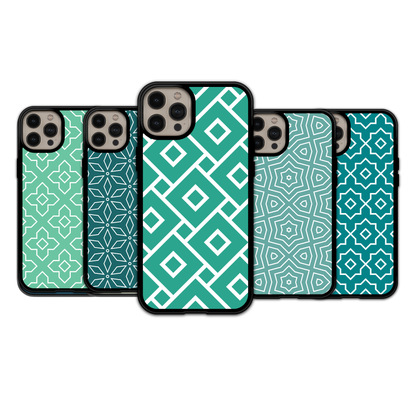 Teal Mosaik - iPhone,Samsung,Huawei,Google Pixel, Xiaomi