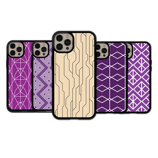 Geometriska - iPhone,Samsung,Huawei,Google Pixel, Xiaomi