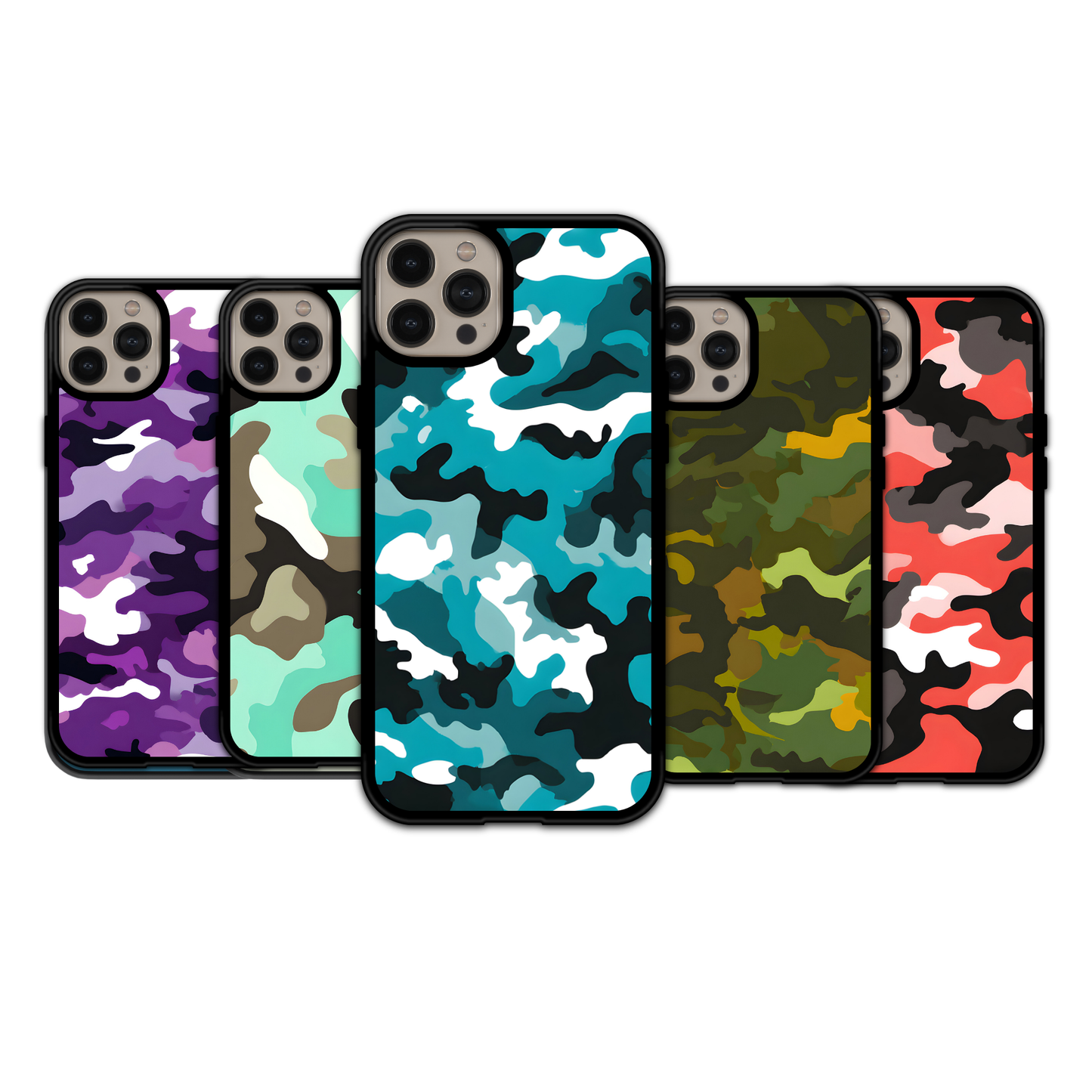 Vibrant Camo Pattern | iPhone | Samsung | Huawei | Google Pixel | Xiaomi