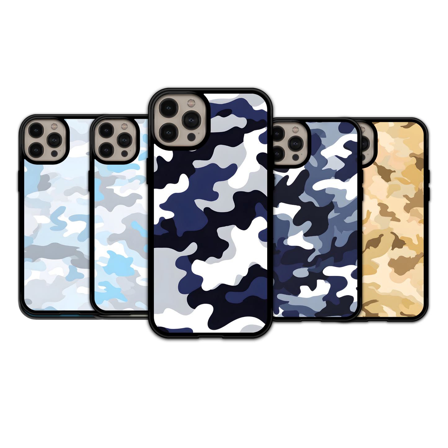 Navy & Desert Camo | iPhone | Samsung | Huawei | Google Pixel | Xiaomi