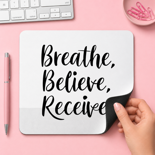 Breathe, Believe, Receive | 20cm x 24cm
