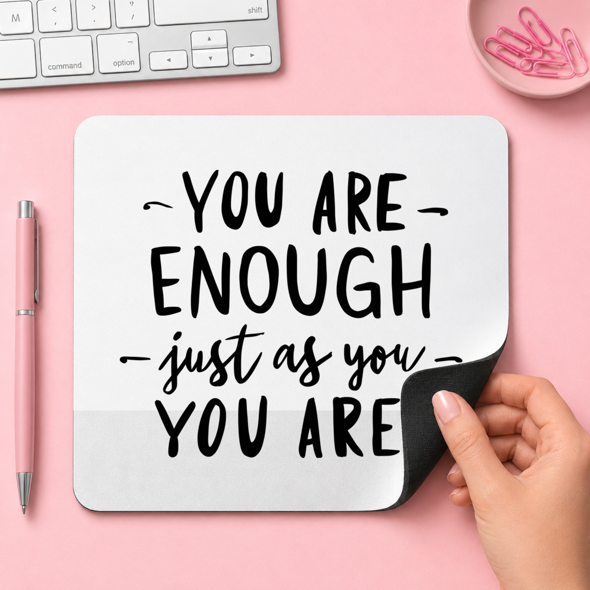 ~ YOU ARE ~ ENOUGH ~ just as you ~ YOU ARE | 20cm x 24cm