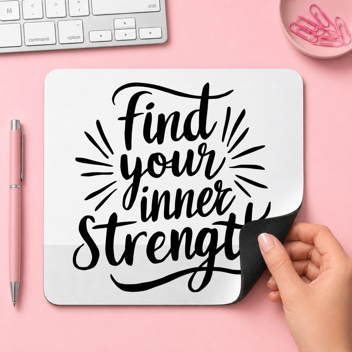 find your inner strength | Musmatta | 20cm x 24cm
