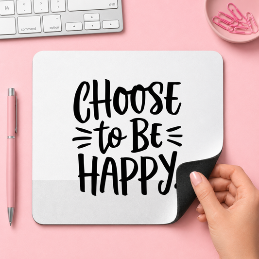 CHOOSE = to BE = HAPPY | 20cm x 24cm