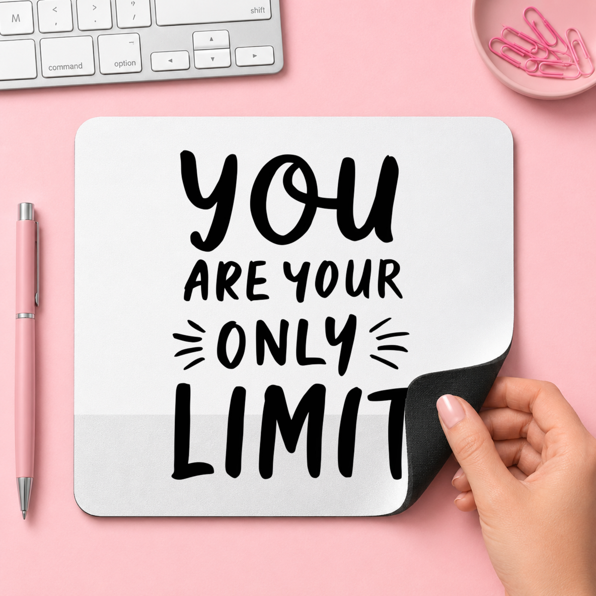 YOU ARE YOUR = ONLY = LIMIT | 20cm x 24cm