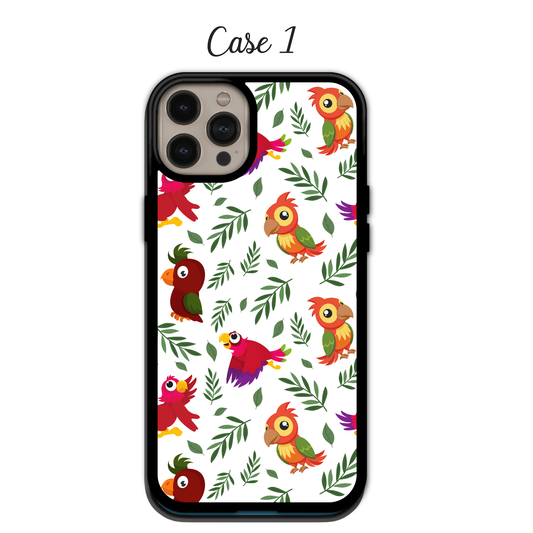 Playful Parrots & Mice | iPhone | Samsung | Huawei | Google Pixel | Xiaomi