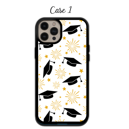 Graduation Cap & Scholar Bookworm | iPhone | Samsung | Huawei | Google Pixel | Xiaomi