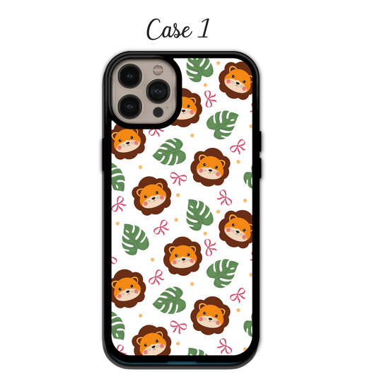 Cute Lion & Safari Friends | iPhone | Samsung | Huawei | Google Pixel | Xiaomi