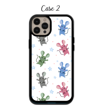 Playful Parrots & Mice | iPhone | Samsung | Huawei | Google Pixel | Xiaomi