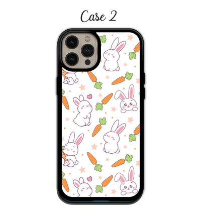 Cute Bunny & Carrot Patch | iPhone | Samsung | Huawei | Google Pixel | Xiaomi