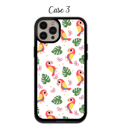 Playful Parrots & Mice | iPhone | Samsung | Huawei | Google Pixel | Xiaomi