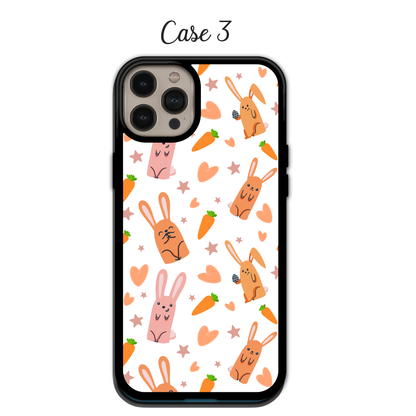 Cute Bunny & Carrot Patch | iPhone | Samsung | Huawei | Google Pixel | Xiaomi