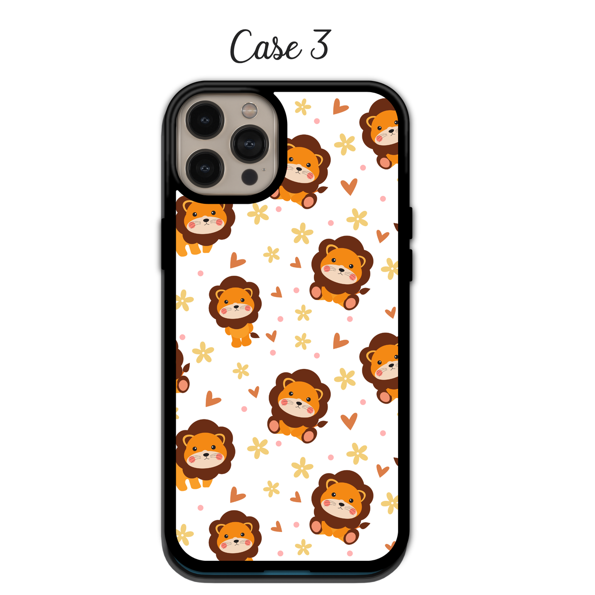 Cute Lion & Safari Friends | iPhone | Samsung | Huawei | Google Pixel | Xiaomi