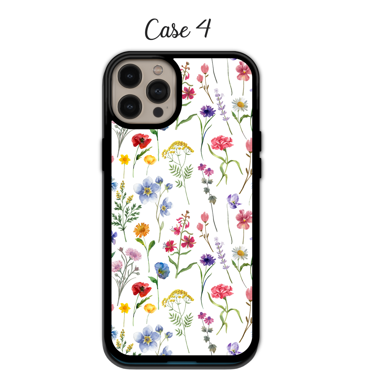 Playful Zebra & Wildflower | iPhone | Samsung | Huawei | Google Pixel | Xiaomi