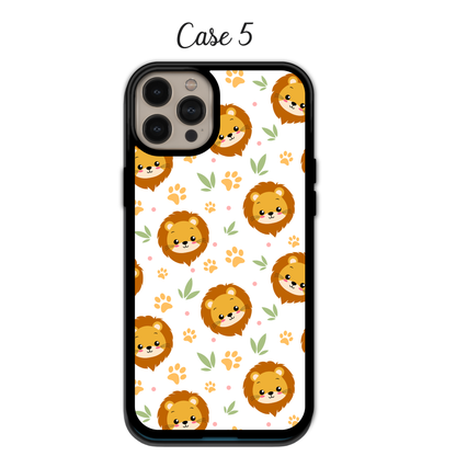 Cute Lion & Safari Friends | iPhone | Samsung | Huawei | Google Pixel | Xiaomi