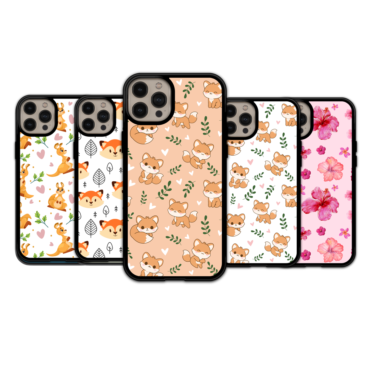 Cozy Fox & Floral Haven | iPhone | Samsung | Huawei | Google Pixel | Xiaomi