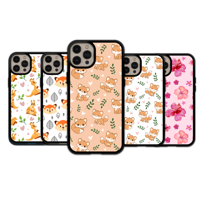 Cozy Fox & Floral Haven | iPhone | Samsung | Huawei | Google Pixel | Xiaomi