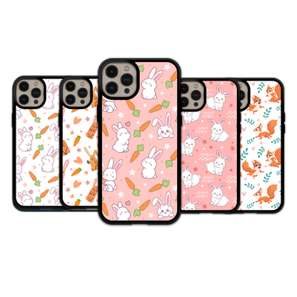 Cute Bunny & Carrot Patch | iPhone | Samsung | Huawei | Google Pixel | Xiaomi