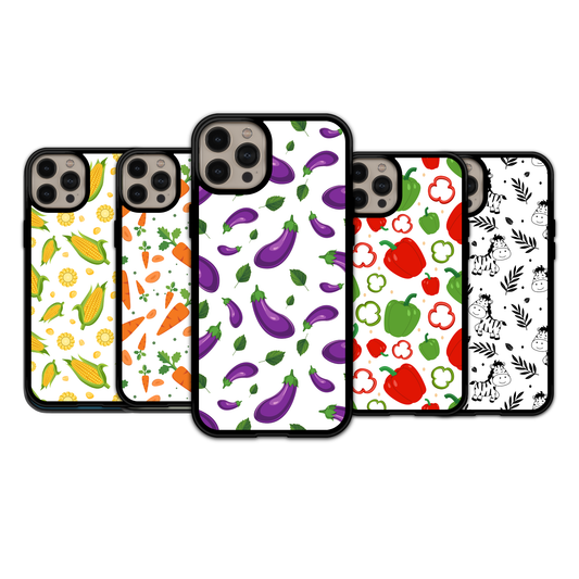 Fresh Veggie & Zebra Safari | iPhone | Samsung | Huawei | Google Pixel | Xiaomi