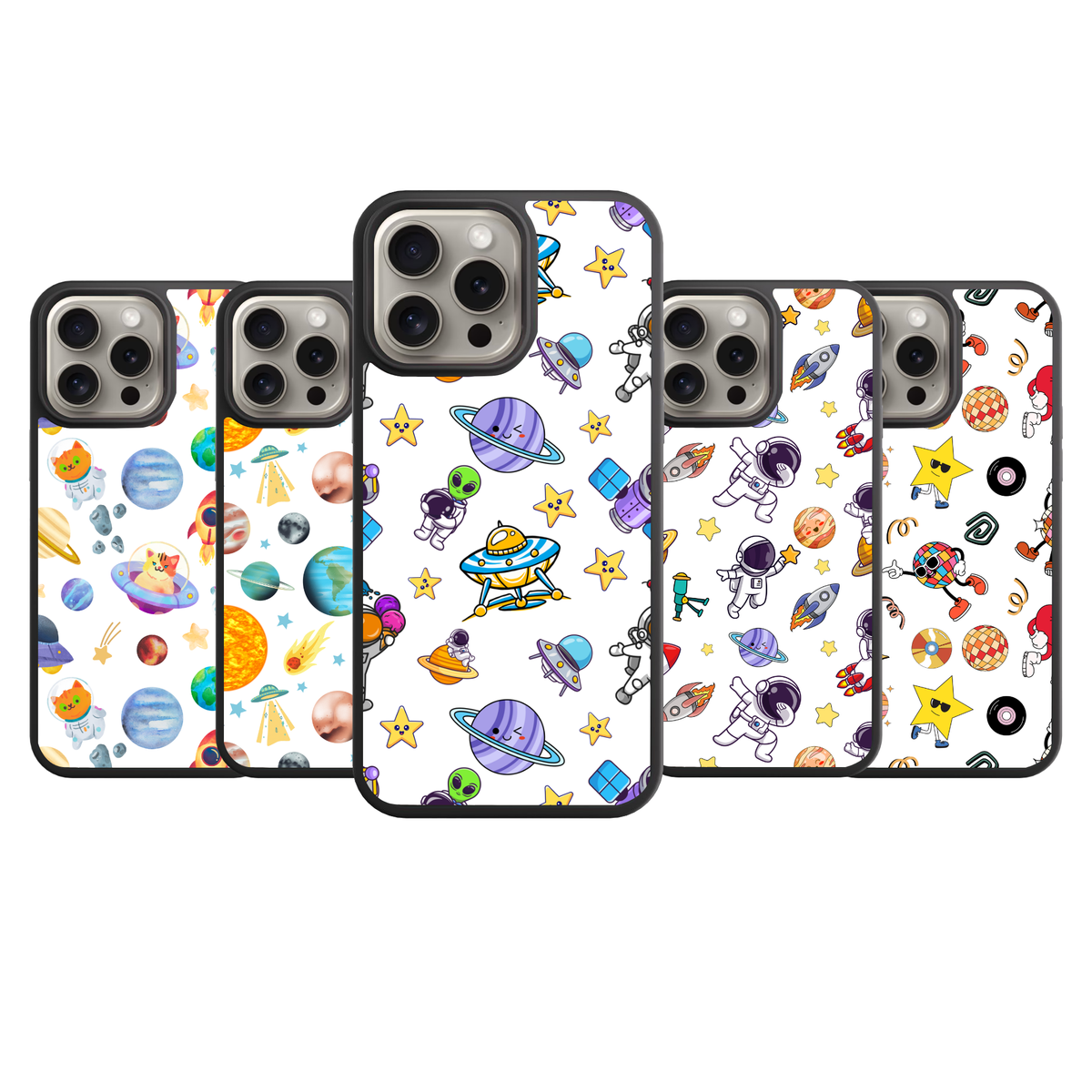 Cosmic Galaxy & Astronaut Pals | iPhone | Samsung | Huawei | Google Pixel | Xiaomi