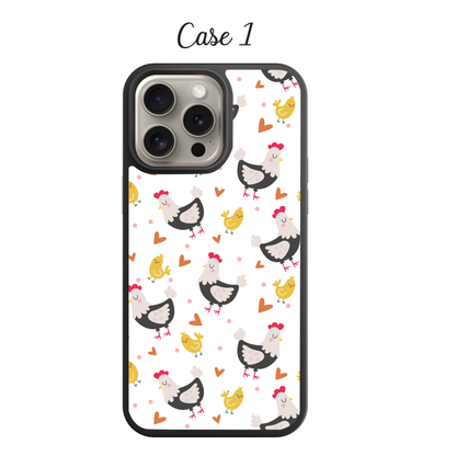 Cute Hen & Farmyard Chicks | iPhone | Samsung | Huawei | Google Pixel | Xiaomi