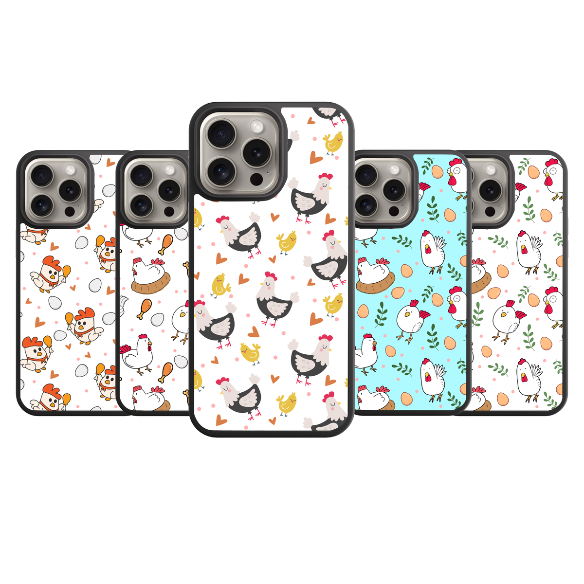 Cute Hen & Farmyard Chicks | iPhone | Samsung | Huawei | Google Pixel | Xiaomi