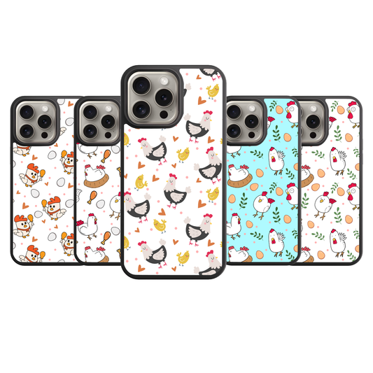 Cute Hen & Farmyard Chicks | iPhone | Samsung | Huawei | Google Pixel | Xiaomi